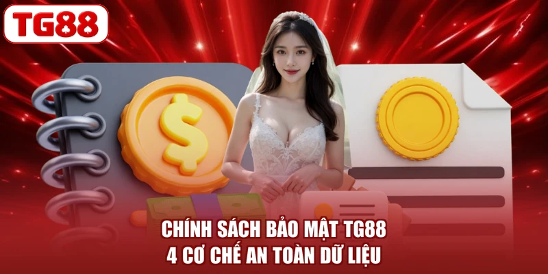 Chính sách bảo mật TG88 - 4 cơ chế an toàn dữ liệu