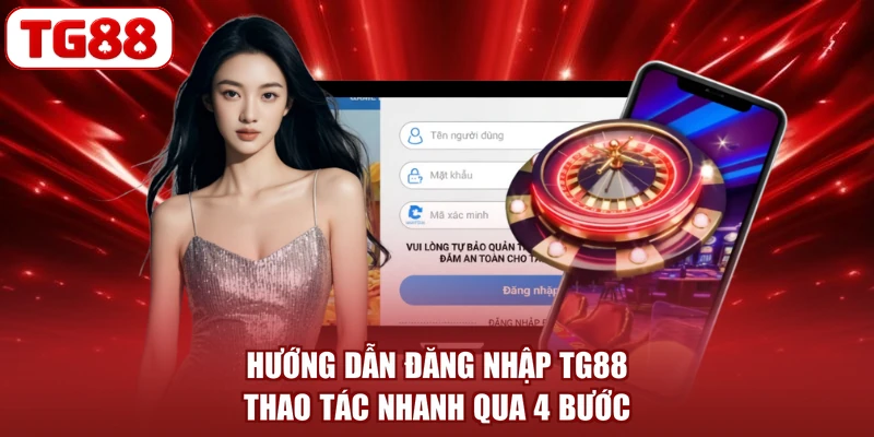 Hướng Dẫn Đăng Nhập TG88 - Thao Tác Nhanh Qua 4 Bước