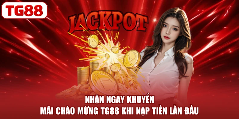 Nhận ngay khuyến mãi chào mừng TG88 khi nạp tiền lần đầu
